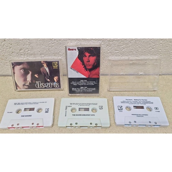THE DOORS Lot of 3 - Best of The Doors etc. Vintage Cassette Tapes Jim Morrison - Picture 5 of 5